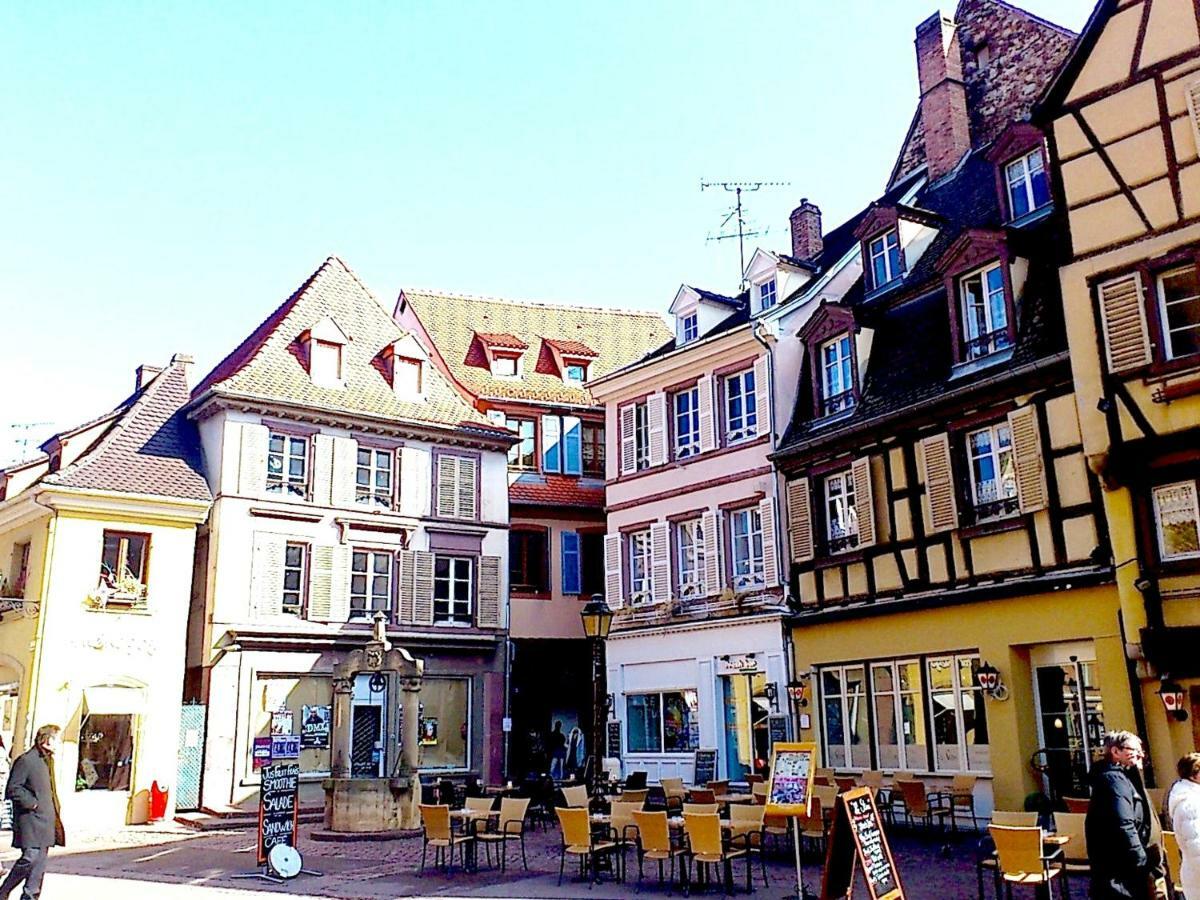 Sous Les Tilleuls Parking Hypercentre 4-6 Personnes Colmar Esterno foto